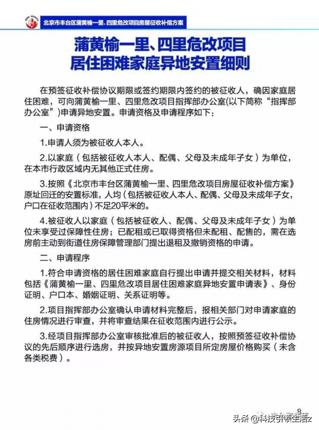 危改刻不容缓，党的政策惠及于民 蒲黄榆一、四里危改最新进展